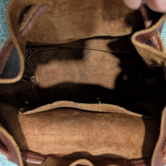 Portland Leather Goods Bucket Backpack - Nutmeg main image 4